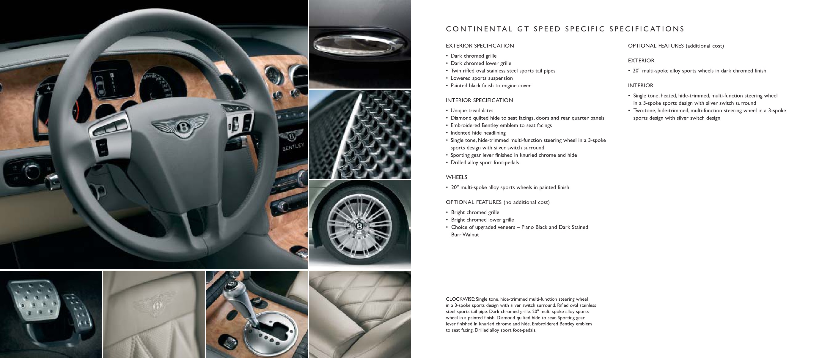 2008 Bentley Continental GT Brochure Page 17